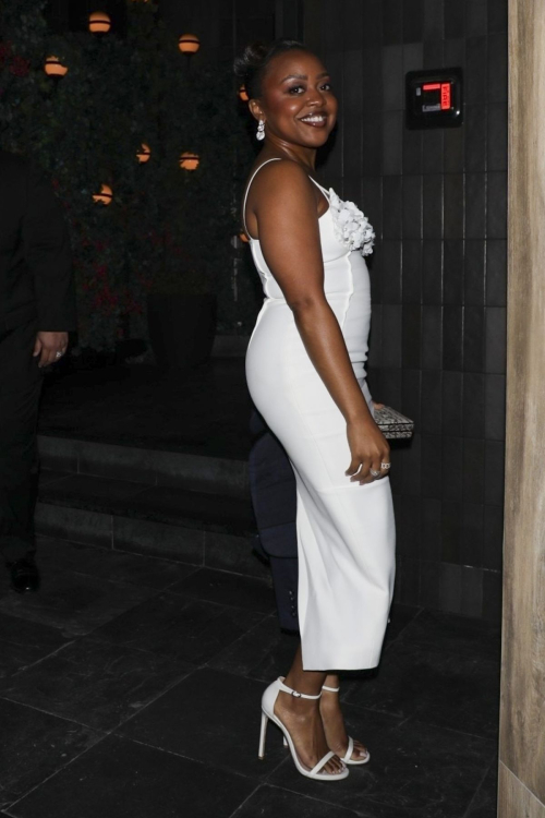 Quinta Brunson at Kelly Rowland Movie Premiere Party, February 2024 2