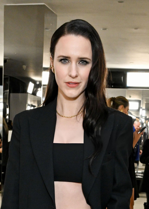 Rachel Brosnahan at Michael Kors Collection Runway Show, February 2024 1