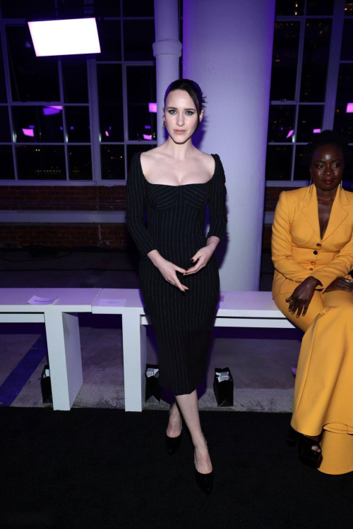 Rachel Brosnahan at Sergio Hudson Show at New York Fashion Week, February 2024 1