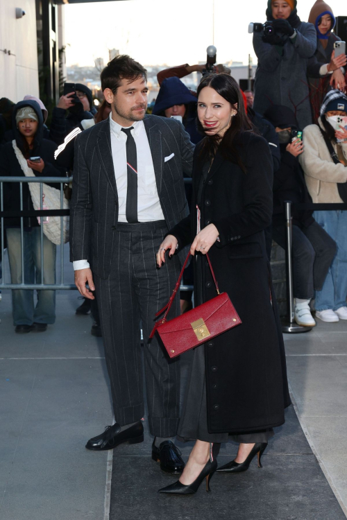 Rachel Brosnahan at Thom Browne Fashion Show, February 2024 1