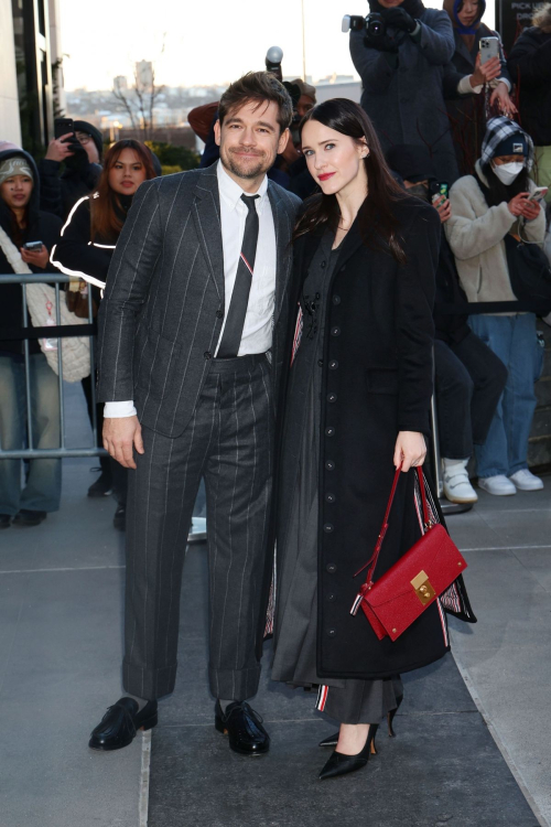 Rachel Brosnahan at Thom Browne Fashion Show, February 2024 3