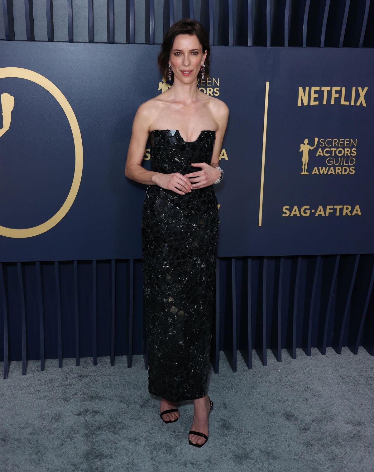 Rebecca Hall at 30th Annual Screen Actors Guild Awards, February 2024