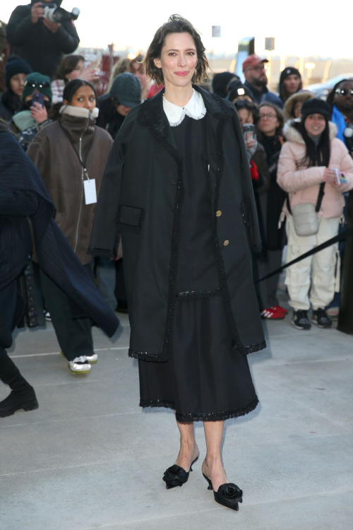 Rebecca Hall at Thom Browne Fashion Show, February 2024 1