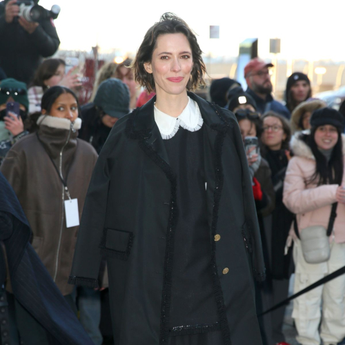 Rebecca Hall at Thom Browne Fashion Show, February 2024 2