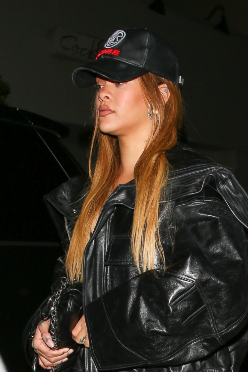 Rihanna Out for Dinner at Giorgio Baldi in Santa Monica, February 2024 3