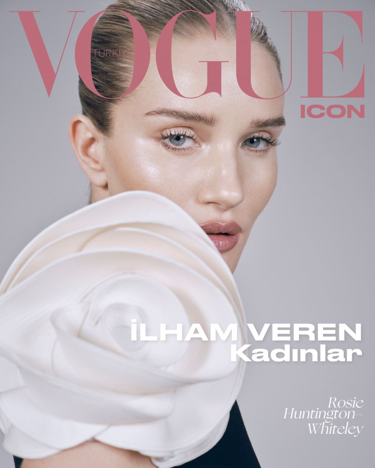 Rosie Huntington-Whiteley for Vogue Turkey, February 2024