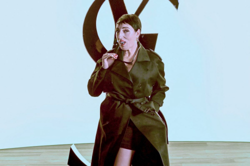 Rossy de Palma at Saint Laurent Womenswear Show Paris, February 2024 2