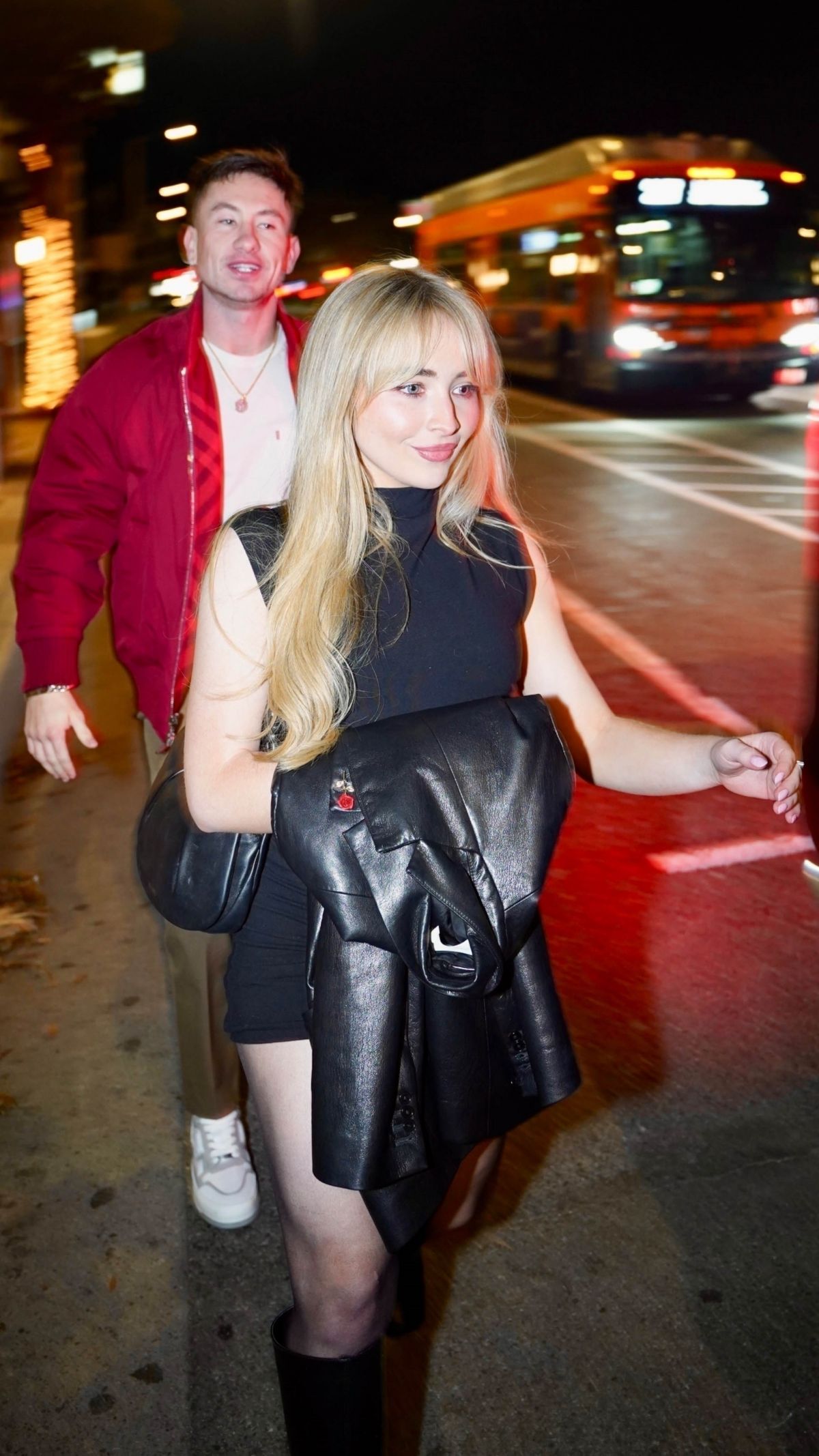 Sabrina Carpenter Out for Dinner, February 2024