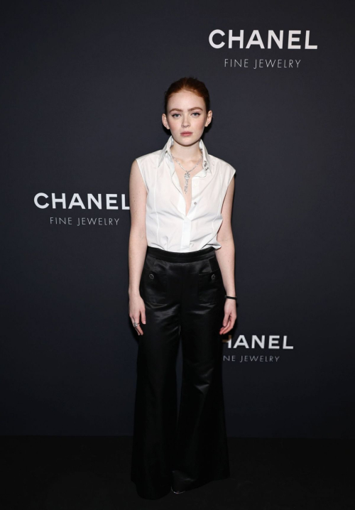 Sadie Sink at Chanel Celebrate Watches and Fine Jewelry Dinner, February 2024 2