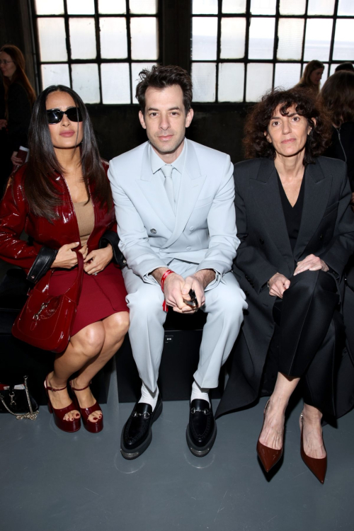 Salma Hayek at Gucci Fashion Show, Milan Fashion Week, February 2024 1