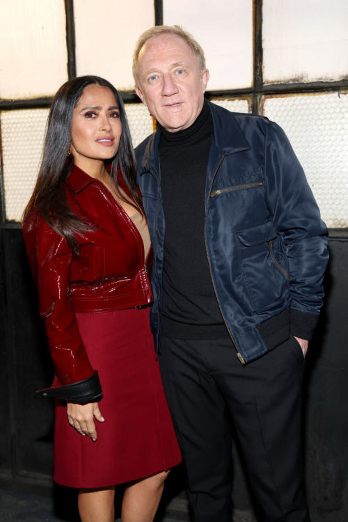 Salma Hayek at Gucci Fashion Show, Milan Fashion Week, February 2024 5