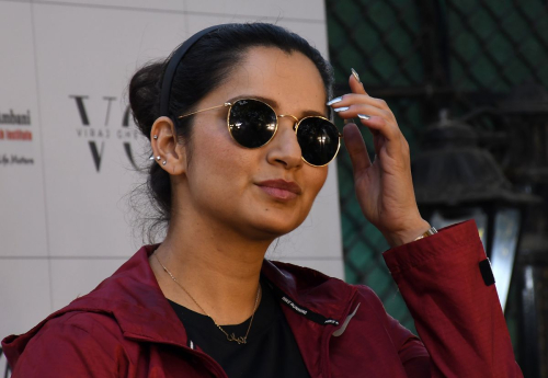 Sania Mirza Arrives at Indian Open Pickleball Tournament in Mumbai, February 2024 4