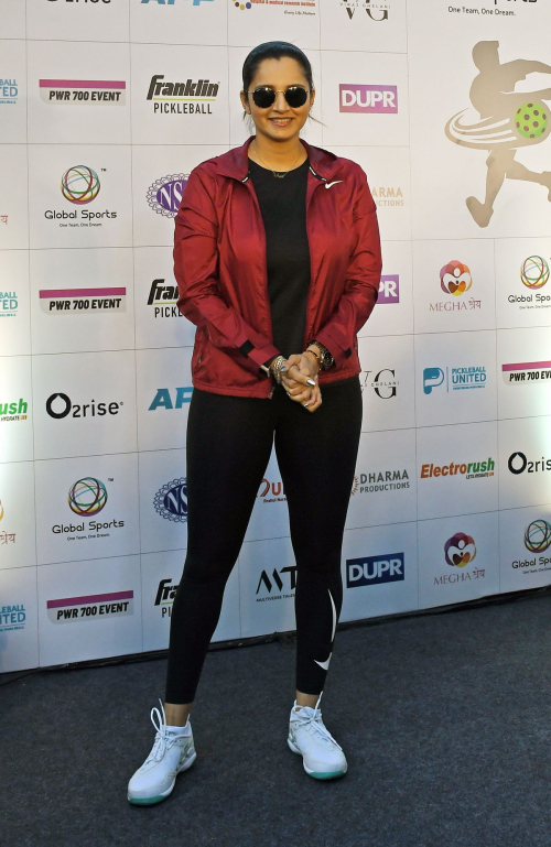 Sania Mirza Arrives at Indian Open Pickleball Tournament in Mumbai, February 2024 6