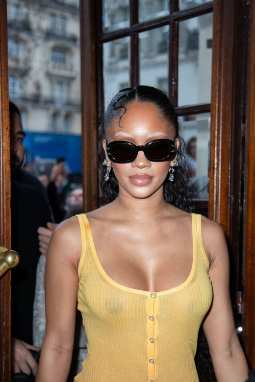 Saweetie at Casablanca Womenswear FW24-25 Show in Paris, February 2024 5