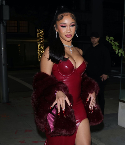 Saweetie Hosts Event at Creed Store in Beverly Hills, February 2024 4