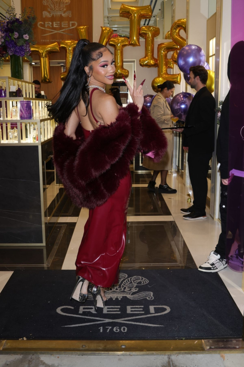 Saweetie Hosts Event at Creed Store in Beverly Hills, February 2024 6