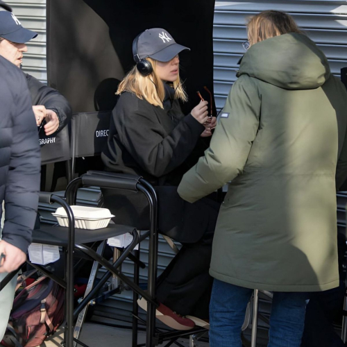 Scarlett Johansson Directing on Set of Eleanor the Great in New York, February 2024 3