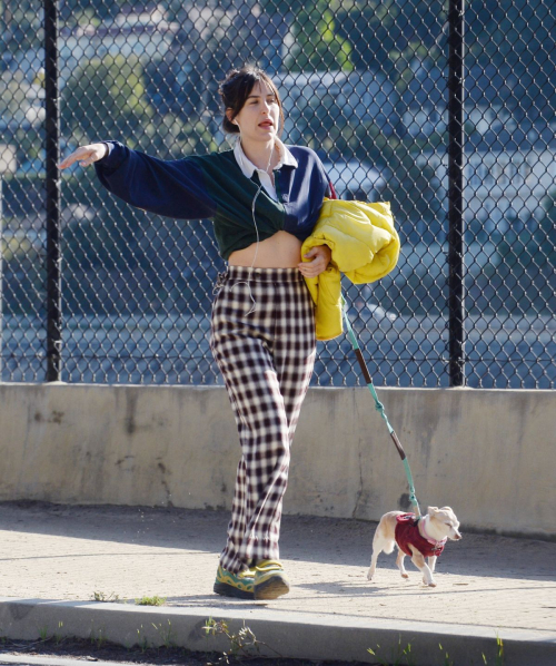 Scout Willis Out for a Dog Walk in Los Angeles, February 2024 1