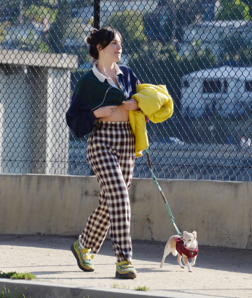 Scout Willis Out for a Dog Walk in Los Angeles, February 2024 2