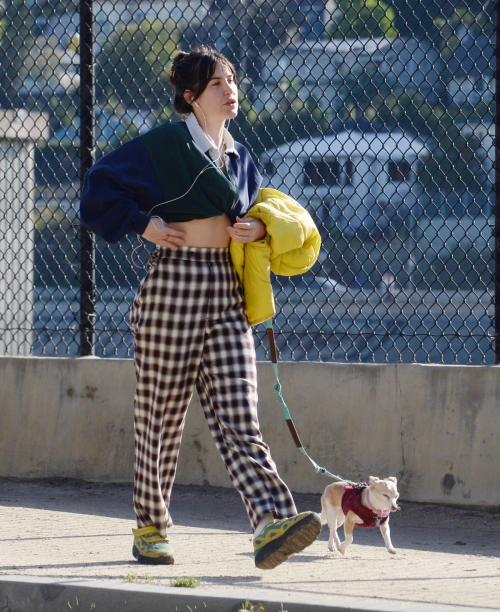 Scout Willis Out for a Dog Walk in Los Angeles, February 2024 4