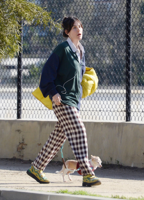 Scout Willis Out for a Dog Walk in Los Angeles, February 2024 6