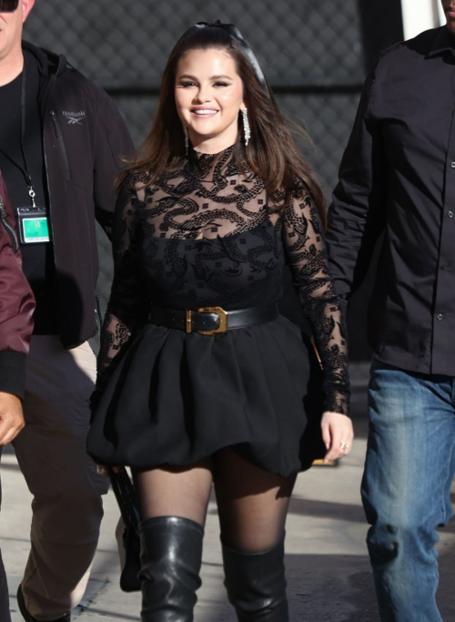 Selena Gomez at Jimmy Kimmel Live, February 2024 1