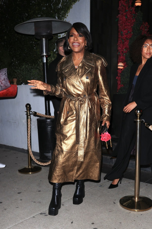 Sheryl Lee Ralph Leaves Netflix Party, Los Angeles, February 2024