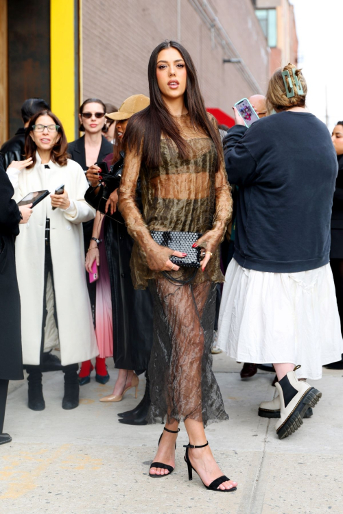 Sistine Stallone Arrives at Jason Wu Fashion Show in New York, February 2024 2