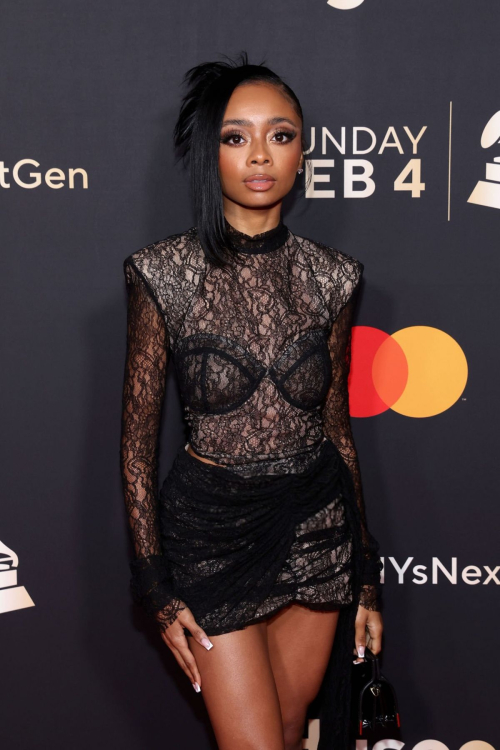 Skai Jackson at Grammys NextGen Party in Los Angeles, February 2024 1