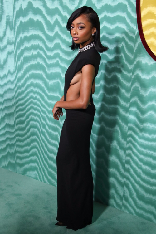 Skai Jackson at Warner Music Pre-Grammy Party in Los Angeles, February 2024 6