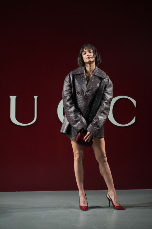 Sofia Boutella at Gucci Show, Milan Fashion Week, February 2024