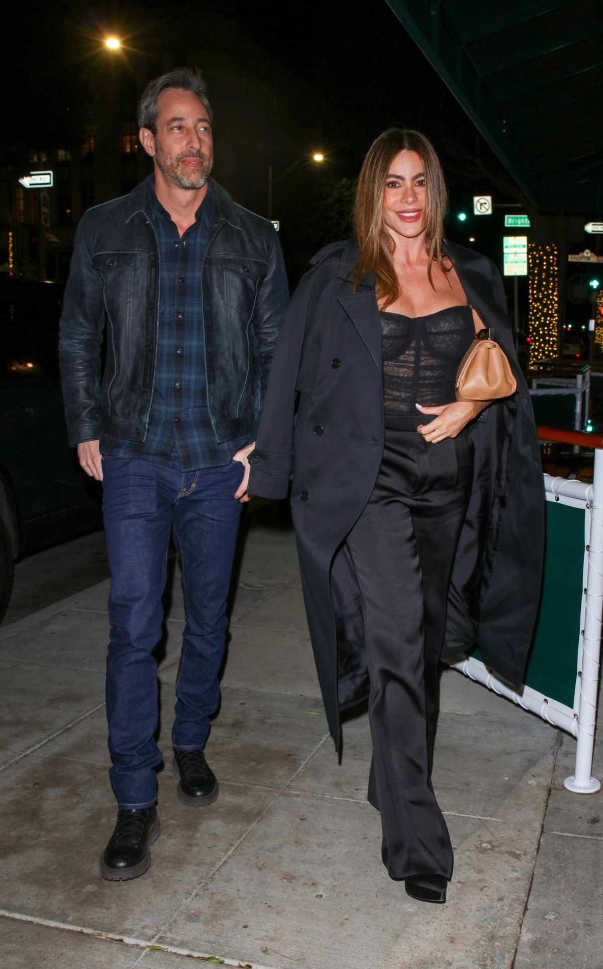 Sofia Vergara and Justin Saliman on a Dinner Date in Beverly Hills, February 2024