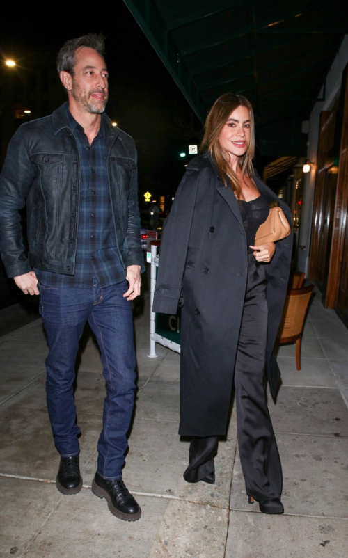 Sofia Vergara and Justin Saliman on a Dinner Date in Beverly Hills, February 2024 6