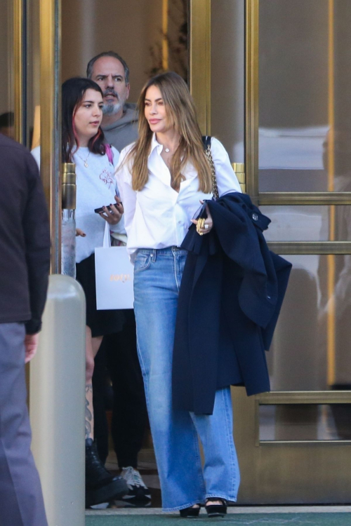 Sofia Vergara Heading to Meeting in Beverly Hills, February 2024