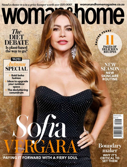 Sofia Vergara in Woman & Home South Africa, March 2024