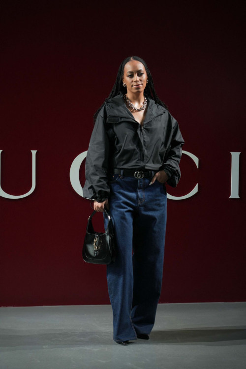 Solange Knowles at Gucci Show, Milan Fashion Week, February 2024 1