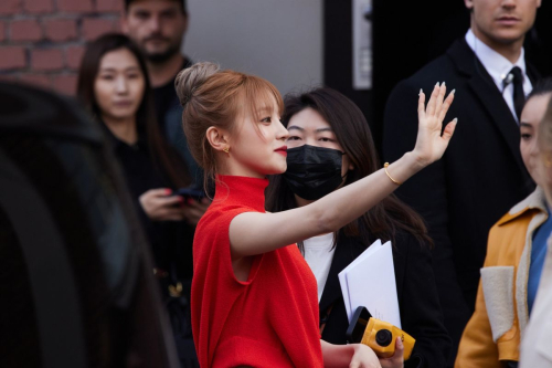 Song Yuqi Arrives at Fendi Fashion Show in Milan, February 2024 1