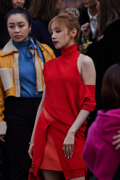 Song Yuqi Arrives at Fendi Fashion Show in Milan, February 2024 6