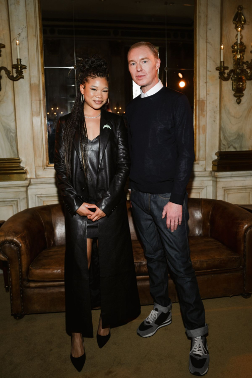 Storm Reid at Coach Fall 2024 Fashion Show, February 2024 3