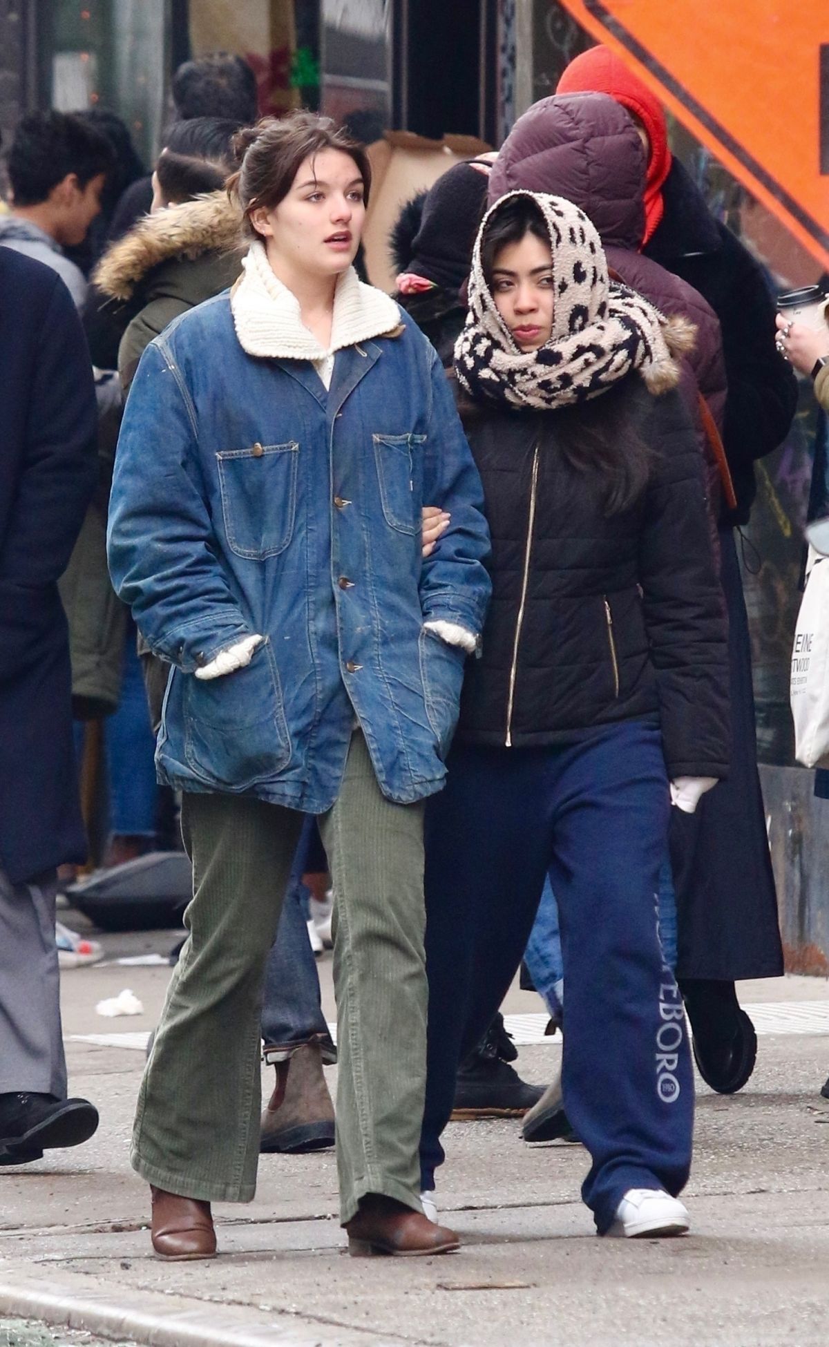 Suri Cruise Out with Friend in New York, February 2024