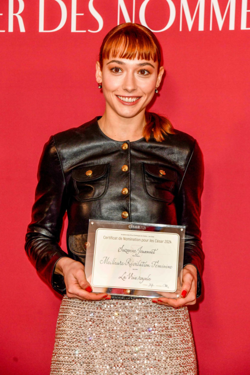 Suzanne Jouannet at Cesar Nominee Dinner at Le Fouquet’s in Paris, February 2024 4