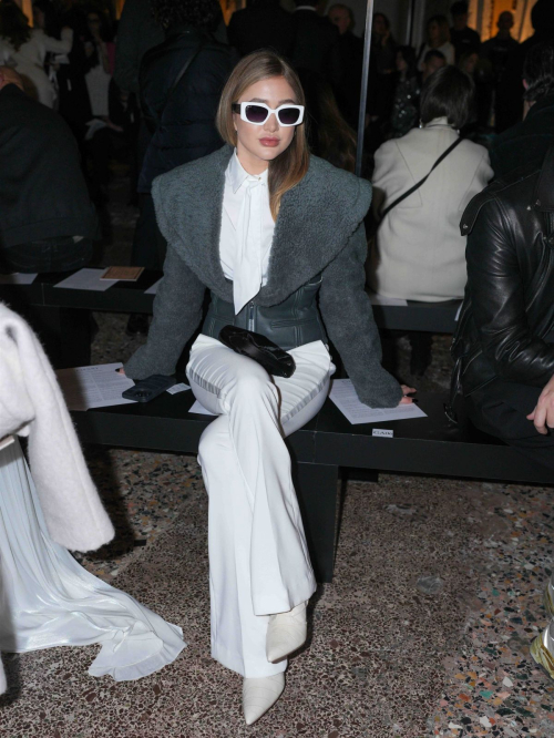 Tatyana Kodzayeva at Max Mara Fashion Show at Milan Fashion Week, February 2024 2