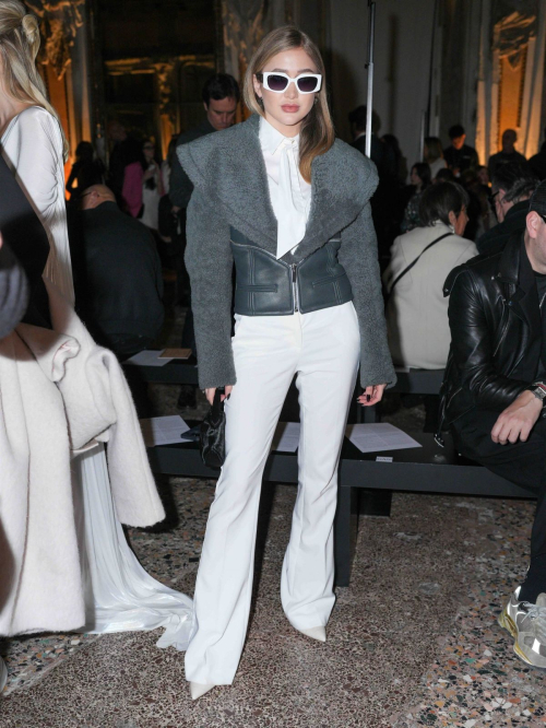 Tatyana Kodzayeva at Max Mara Fashion Show at Milan Fashion Week, February 2024 6