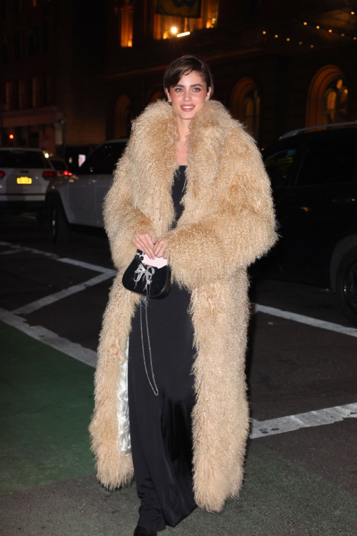 Taylor Hill at Frame Denim Fashion Week Dinner, February 2024 4