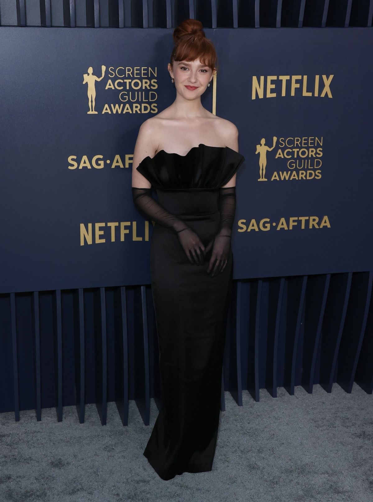 Taylor Richardson at 30th Annual Screen Actors Guild Awards, February 2024