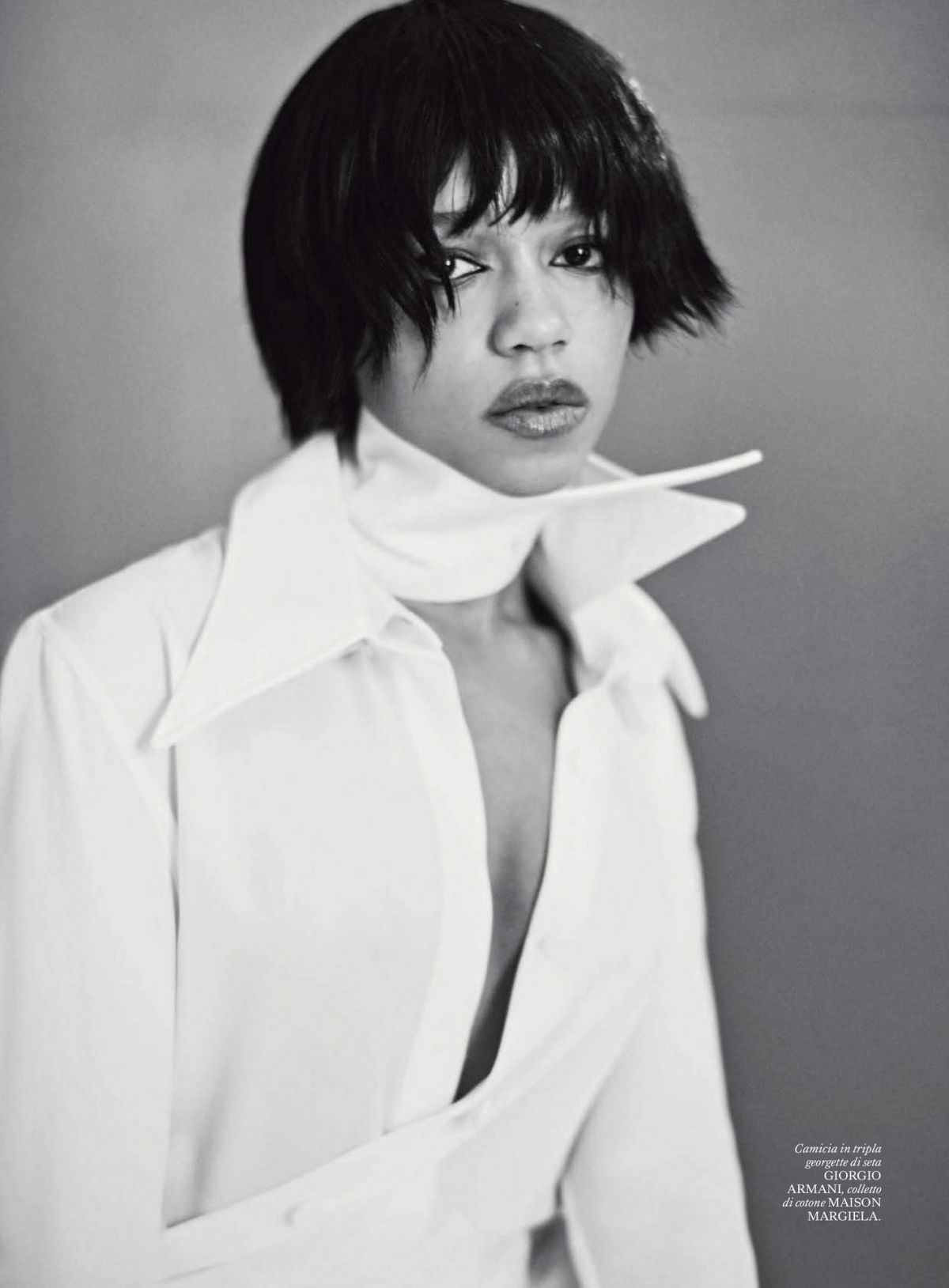 Taylor Russell in Vogue Italy, March 2024