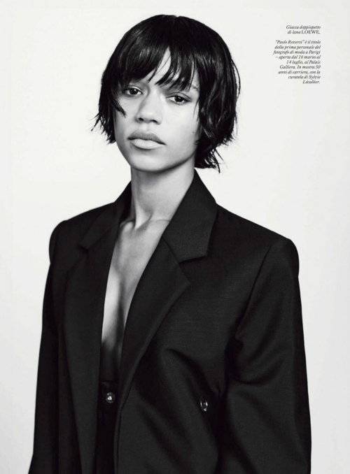 Taylor Russell in Vogue Italy, March 2024 9