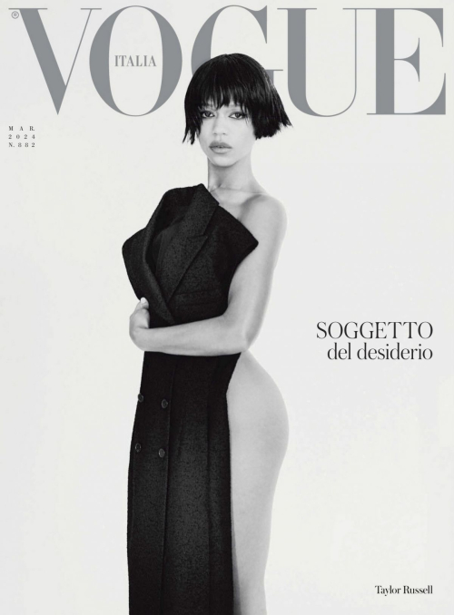 Taylor Russell in Vogue Italy, March 2024 10