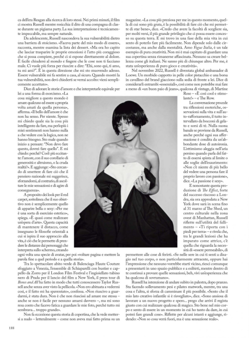 Taylor Russell in Vogue Italy, March 2024 3