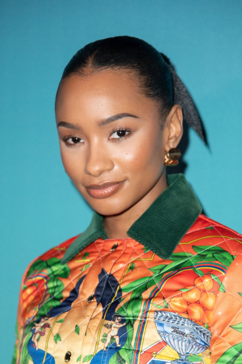 Temi Otedola at Casablanca Womenswear FW24-25 Show in Paris, February 2024 1